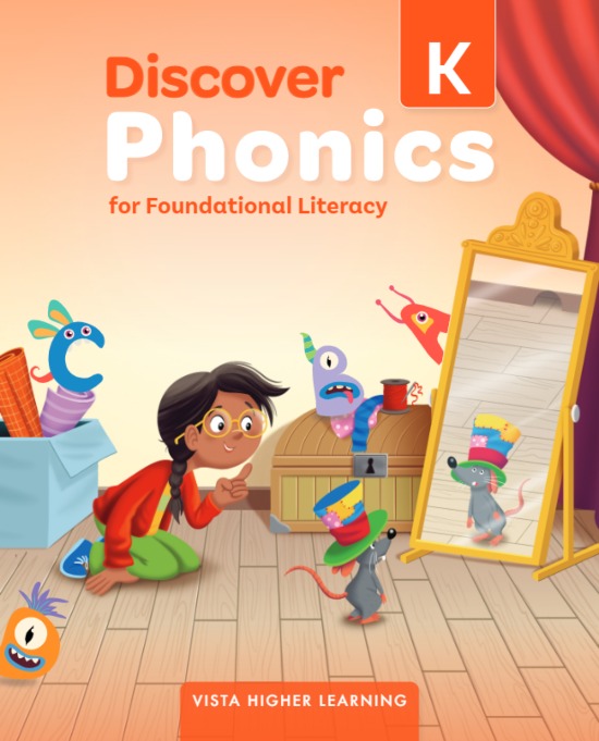 Discover Phonics 2023 K Worktext + Platform