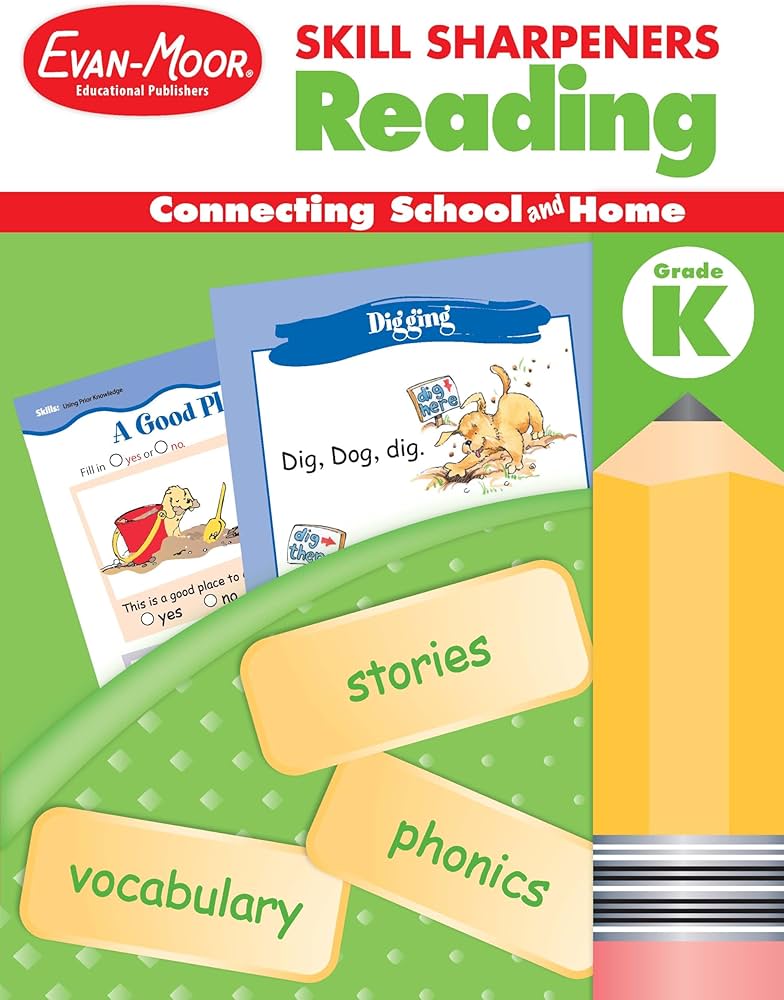 Skill Sharpeners Reading, Grade K
