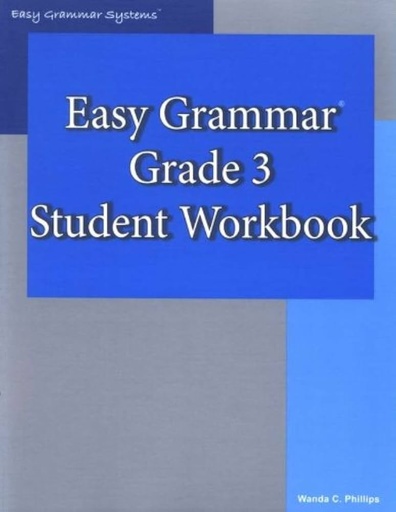 [9780936981482] Easy Grammar: Grade 3 Student Workbook