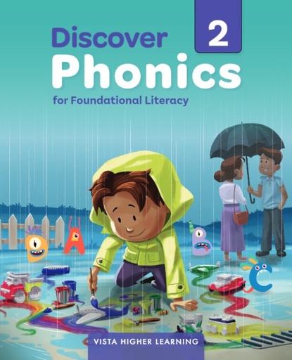 [9781543386844] Discover Phonics 2023 2 Worktext + Platform