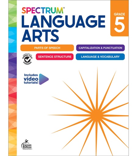 [9781483871394] Spectrum Language Arts Grade 5 Wbk