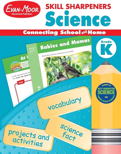 [9781629381527] Skill Sharpeners: Science, Grade K