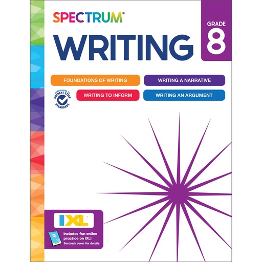 [9781483812038] Spectrum Writing Grade 8